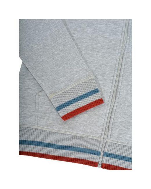 Lambretta Gray Dark Full Zip Hoodie for men