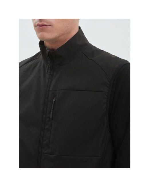 Norse Projects Black Birkholm Solotex Twill Gilet for men