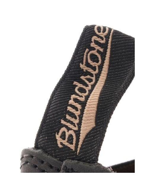 Blundstone Black Rustic Classic 587 Chelsea Boot for men