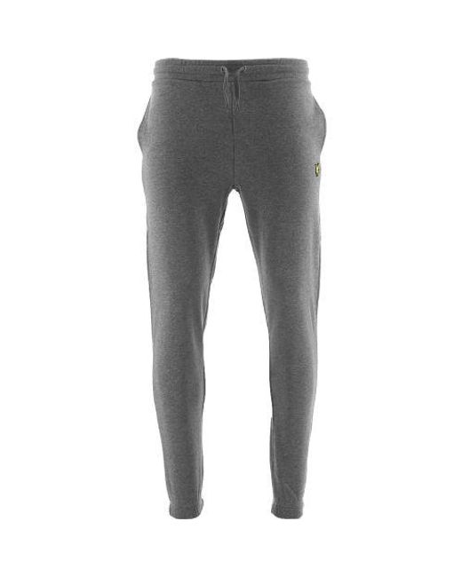 Lyle & Scott Gray Slim Jogging Pant for men