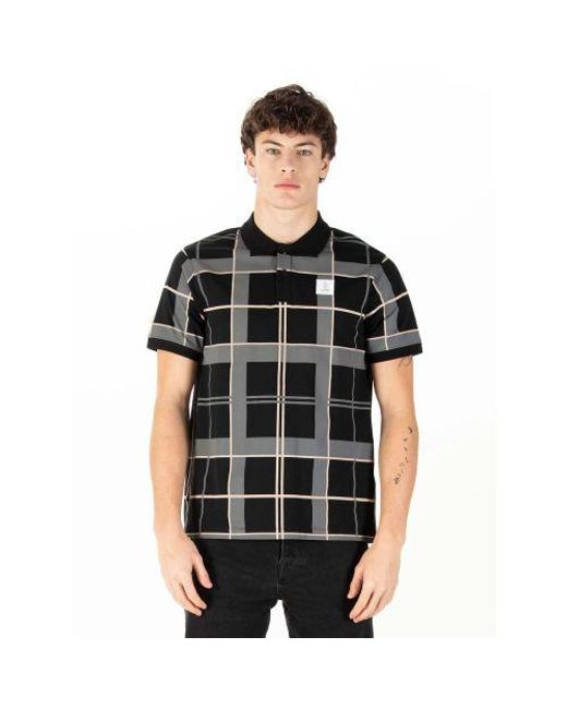 Luke 1977 Black Ecru Hadrians Polo Shirt for men
