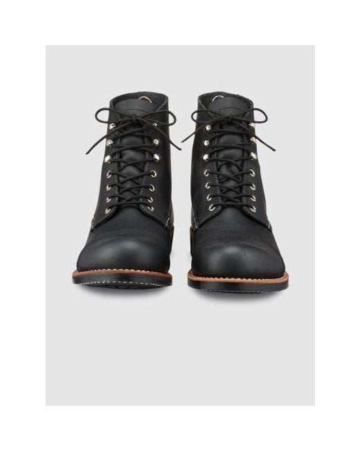 Red Wing Black Wing Harness Iron Ranger Boot for men