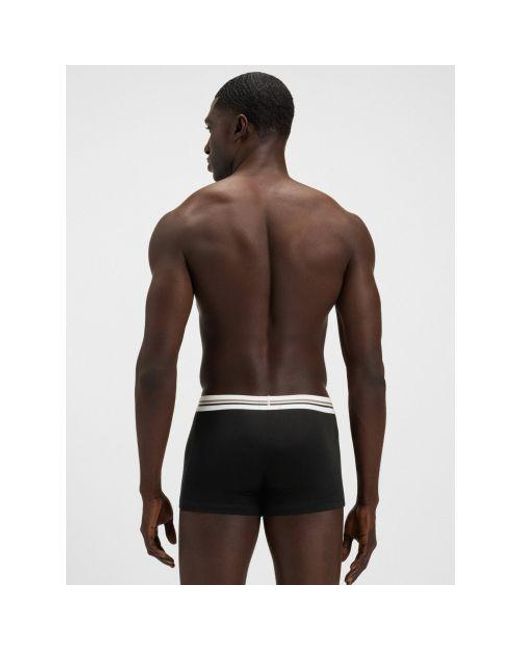 Boss Black Assorted 3-Pack Revive Trunk for men