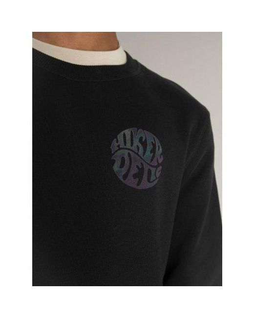 Hikerdelic Black High Minded Sweatshirt for men