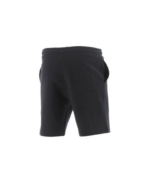 Lyle & Scott Black Jet Sweat Short for men