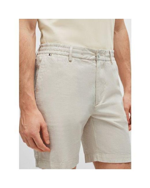 Boss White Light Kane Ds Short for men