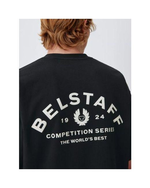 Belstaff Black Competition T-Shirt for men