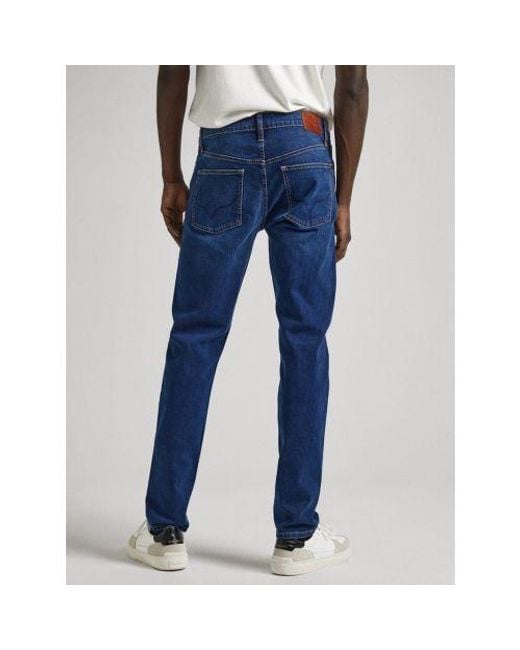Pepe Jeans Blue Denim Slim Jean for men