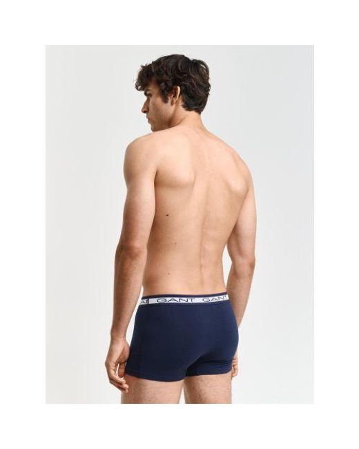 Gant Blue Marine Core 3-Pack Trunk for men