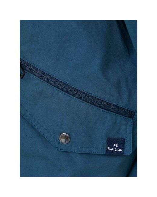 Paul Smith Blue Inky Bomber Jacket for men