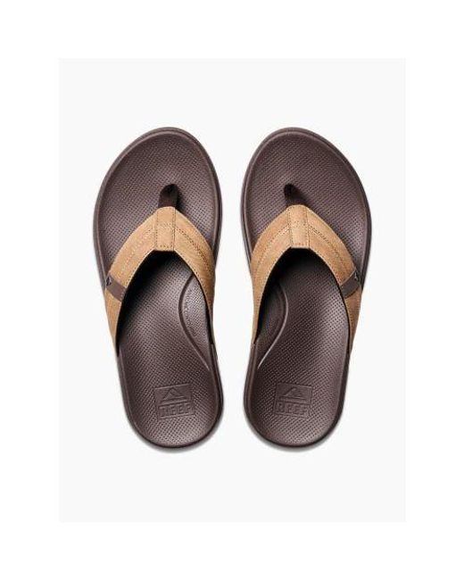 Reef Brown Tan Cushion Phantom 2.0 Sandals for men