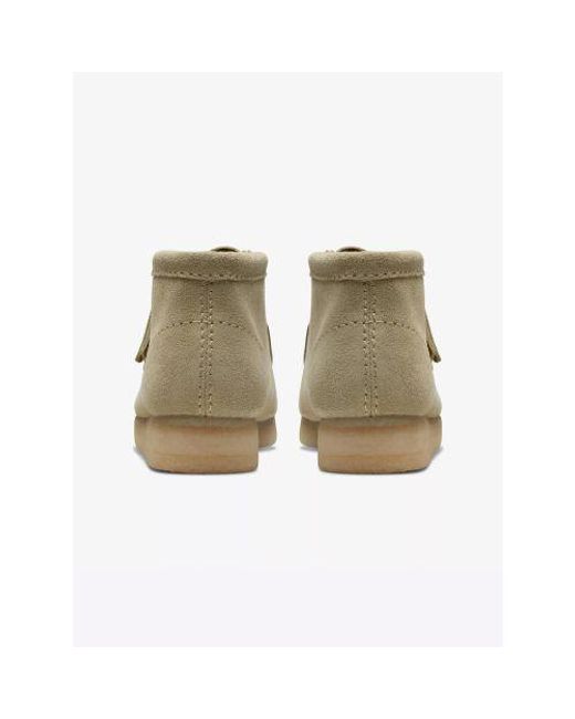 Clarks Natural Maple Wallabee Boot