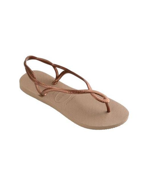 Havaianas Natural Kids Rose Luna Flip Flop