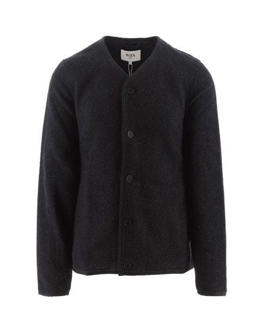 Wax London Black Charcoal Truro Jacket for men