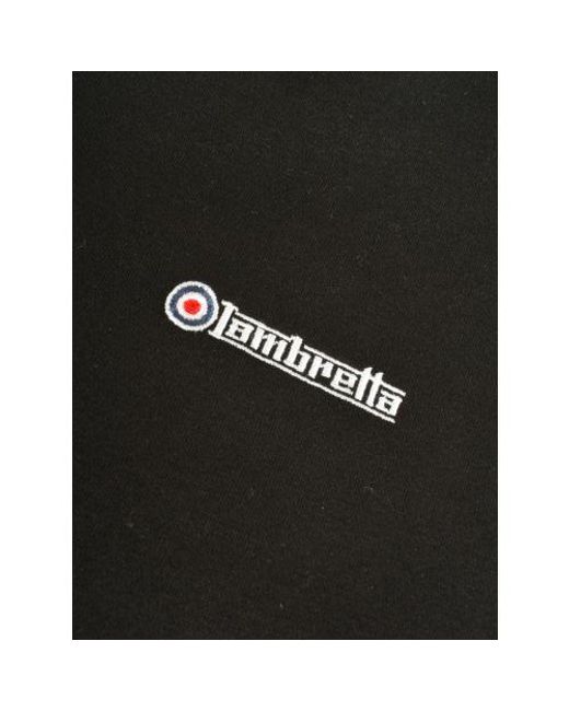 Lambretta Black Cashew Full Zip Hoodie for men