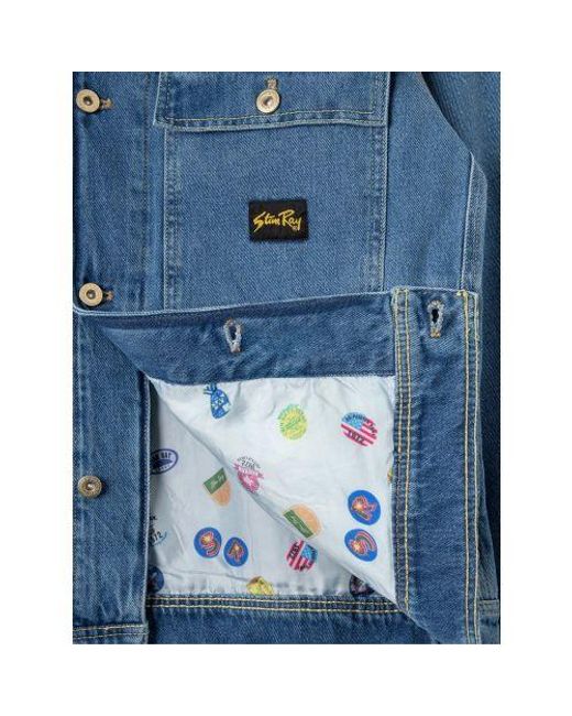 Stan Ray Blue Single Stone Trucker Jacket for men