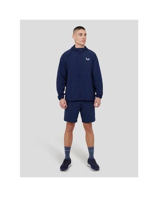 Castore Blue Flyweight Jacket for men