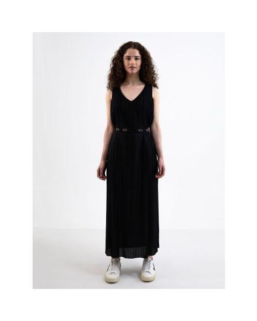 ARMANI EXCHANGE Black Branded Dress