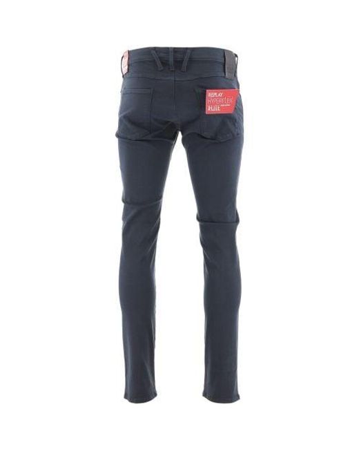 Replay Blue Anbass Jean for men