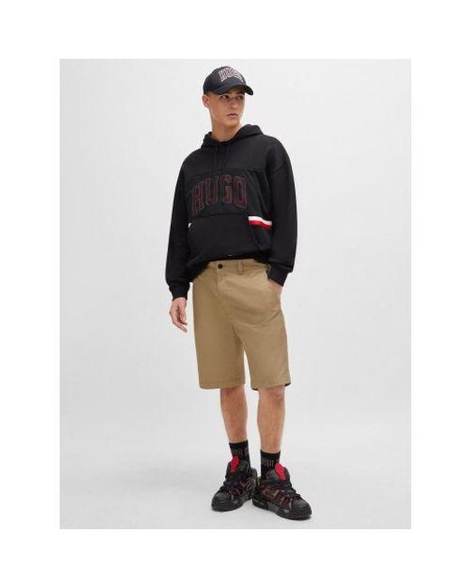 HUGO Natural Medium Darik241 Regular Slim Leg Short for men