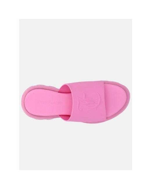 Juicy Couture Pink Cotton Candy Baby Track Sandal
