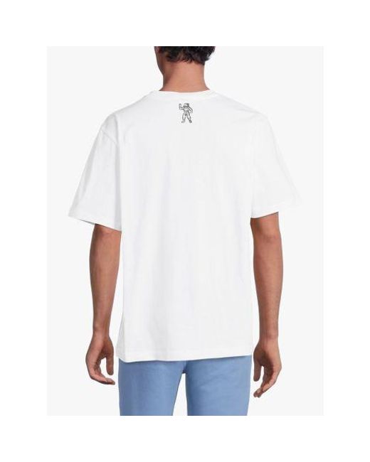 BBCICECREAM White Small Arch Logo T-Shirt for men