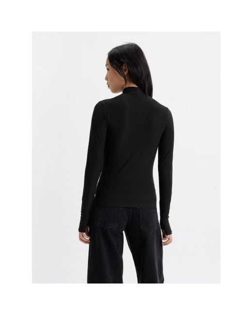 Levi's Black Caviar Mammoth Secondskin Top