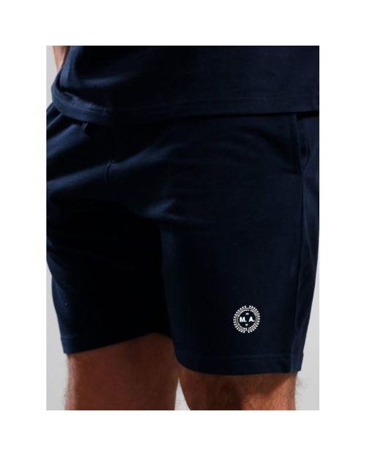 Marshall Artist Blue Delta Print Logo Short for men