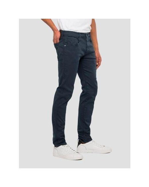 Replay Blue Anbass Jean for men
