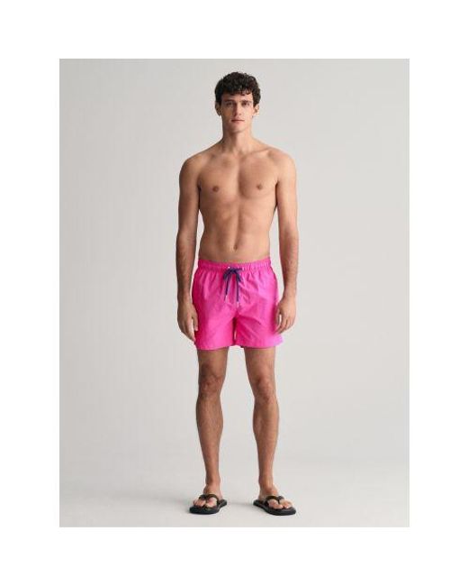 Gant Pink Bold Swim Short for men