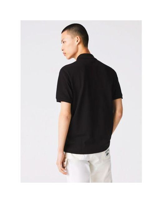 Lacoste Black L1212 Polo Shirt for men