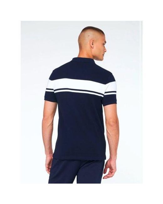 Sergio Tacchini Blue Maritime Young Line Polo Shirt for men