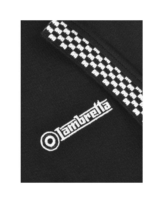 Lambretta Black Two Tone Ringer T-Shirt for men