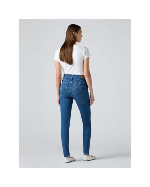 Levi's Blue Run The World Retro High Skinny Jean