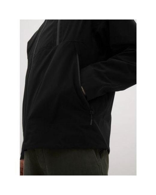 Norse Projects Black 3L Waterproof Shell Jacket for men