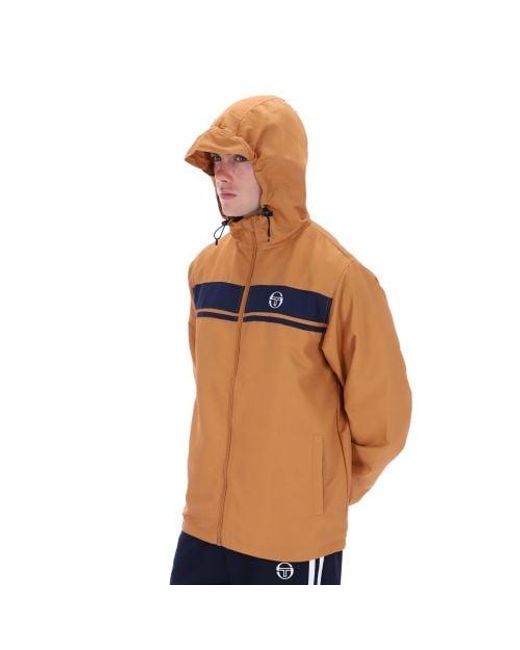Sergio Tacchini Orange Meerkat Maritime Damarindo Windbreaker Jacket for men