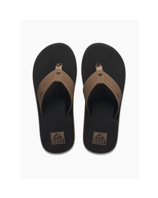 Reef Black Tan The Layback Sandals for men