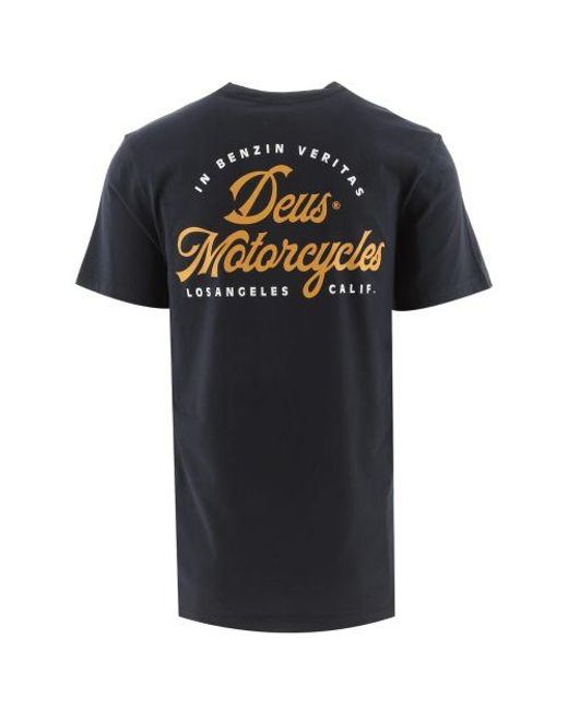 Deus Ex Machina Black Ride Out T-Shirt for men