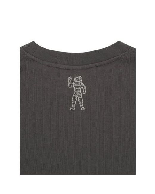 BBCICECREAM Gray Space Small Arch Logo Crew Neck Sweatshirt for men