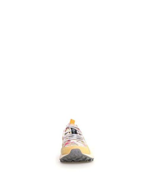 Flower Mountain White Multi Yamano 3 Trainer