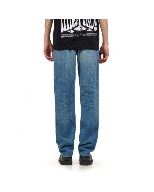 Edwin Blue Dark Used Loose Tapered Jean for men