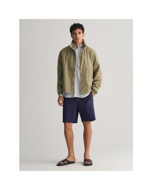 Gant Brown Dried Clay Lightweight Windshielder Jacket for men