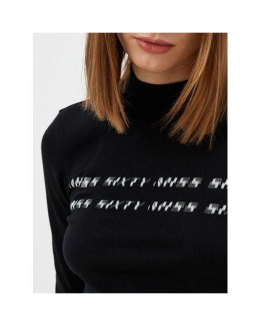 Miss Sixty Black Long Sleeve T-Shirt
