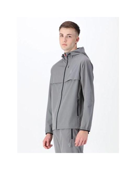 Luke 1977 Gray Concrete Brecon Performance Jacket for men
