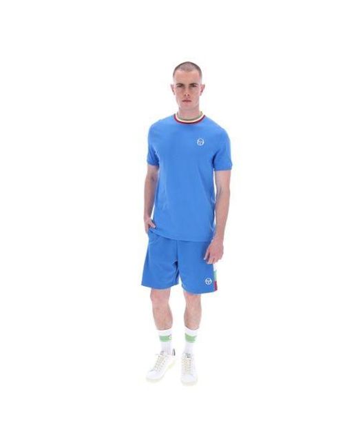 Sergio Tacchini Blue Palace Jade Rainer Ss Tee T-Shirt for men