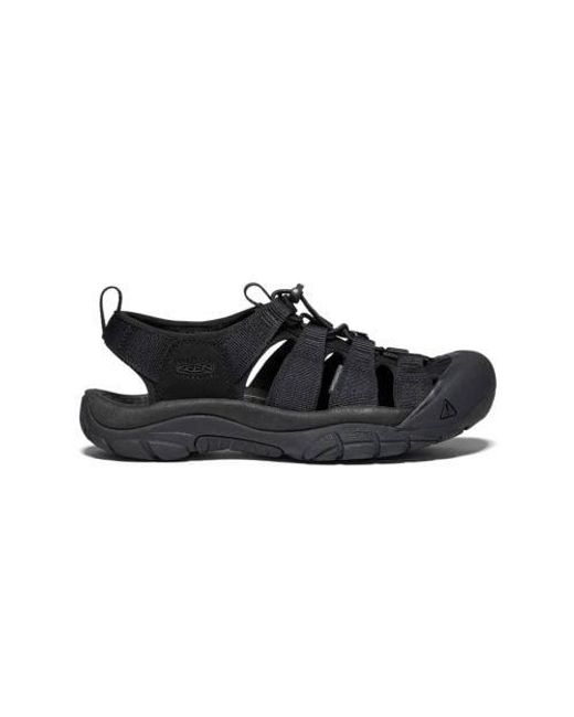 Keen Black Triple Newport H2 Sandal for men