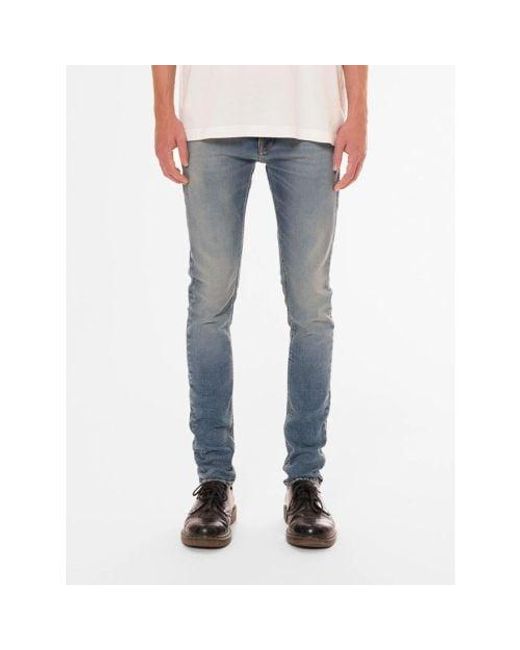 Nudie Jeans Blue Rustic Tight Terry Jean for men