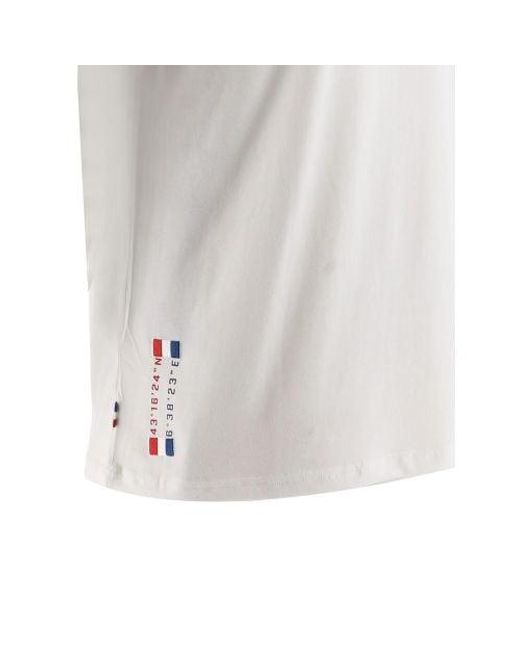 North Sails White Saint-Tropez T-Shirt for men