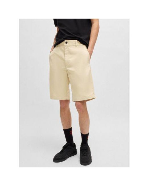 HUGO Natural Open Darik241 Regular Slim Leg Short for men