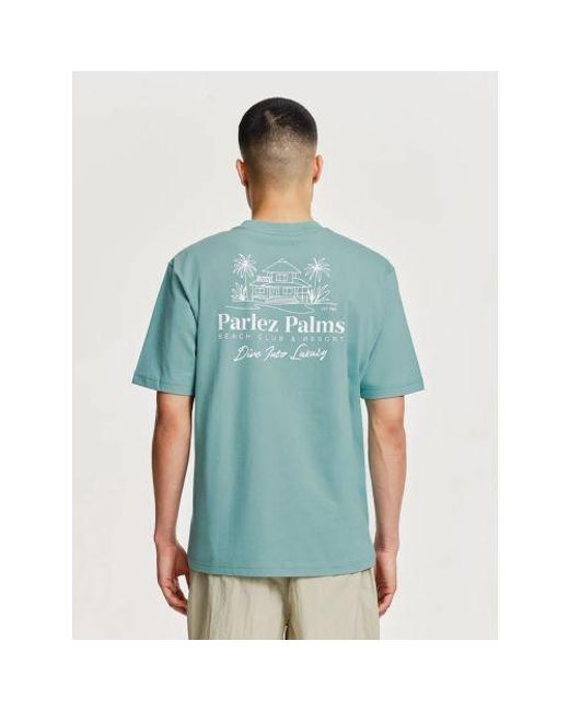 Parlez Blue Sage Shore Retreat T-Shirt for men